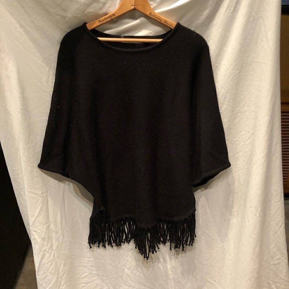 NY Collection Sweater Black Petite XL